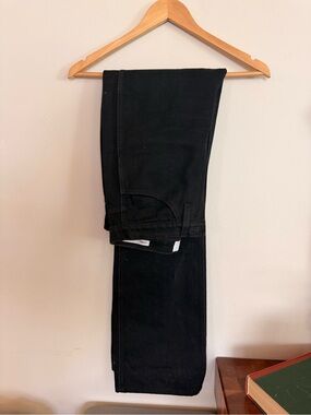 Frame Denim Black Flare Jeans size 27 Long